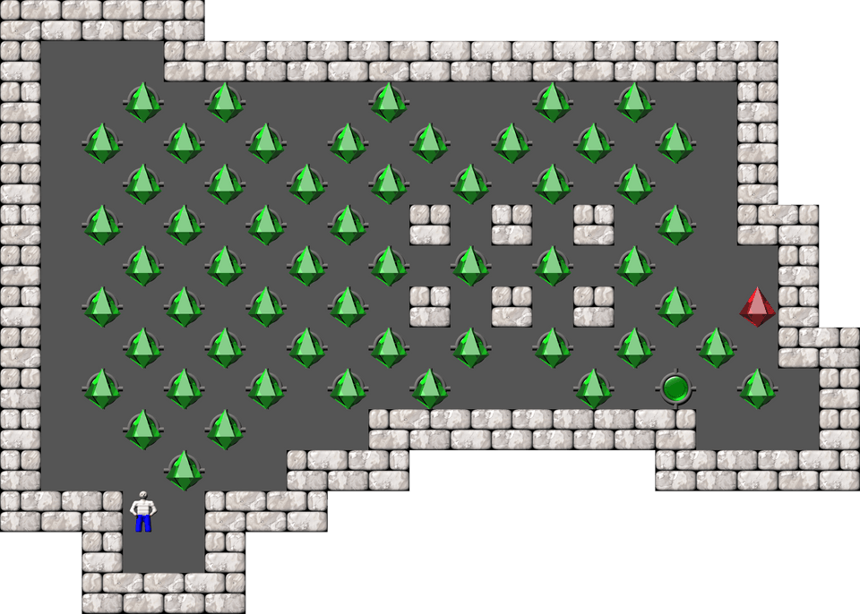 Sokoban Gyjgw Arranged level 25